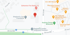 Shepherd's Gardens Millwoods in google map