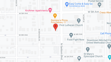 Tender Hearts Assisted Living Mitchell in google map