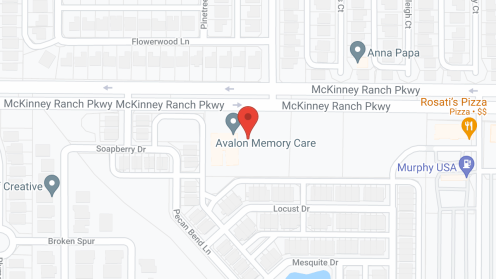 Map of the neighborhood around Avalon Memory Care - McKinney Ranch Parkway