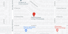 The Plaza Assisted Living of Scottsdale in google map