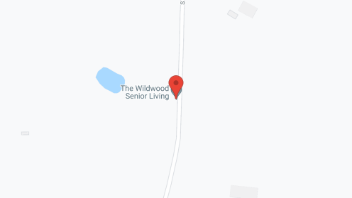 Map of the neighborhood around Wildwood Senior Living