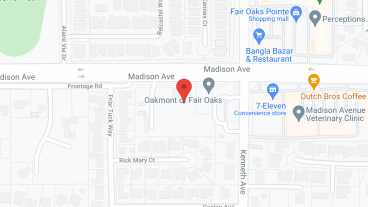 Oakmont of Fair Oaks in google map
