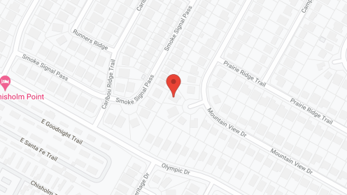 Map of the neighborhood around Mountain View Assisted Living