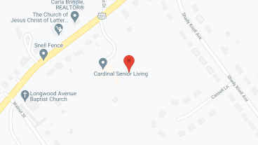 Cardinal Senior Living in google map