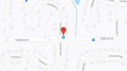 Map of the neighborhood around Legends of Apple Valley