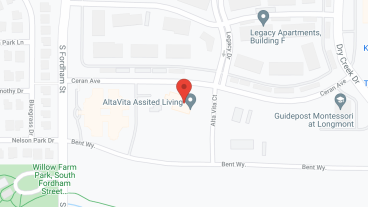 AltaVita Assisted Living in google map