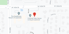 Colonial Oaks at Leawood in google map