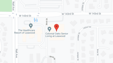 Colonial Oaks at Leawood in google map