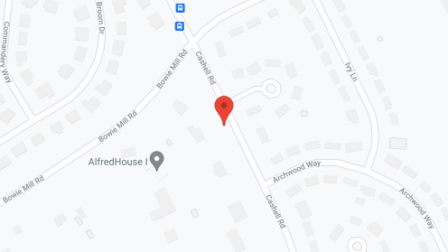 Map of the neighborhood around AlfredHouse I