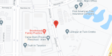 Larkspur at Twin Creeks in google map