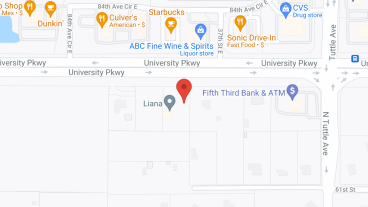 Liana of North Sarasota in google map