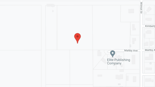 Map of the neighborhood around Rancho Belago