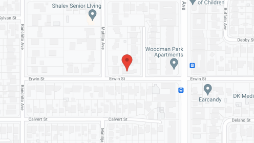 Map of the neighborhood around Shalev Senior Living #5