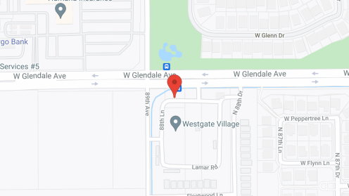 Map of the neighborhood around Westgate Village