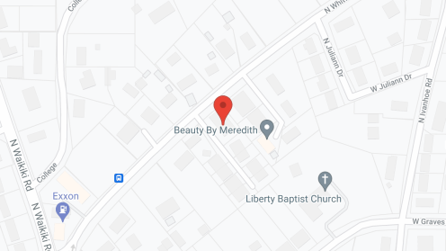 Map of the neighborhood around Peterson Place