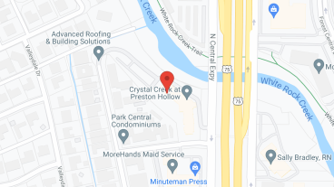 Vitality Living Preston Hollow in google map