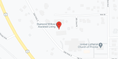 Diamond Willow Assisted Living of Proctor in google map