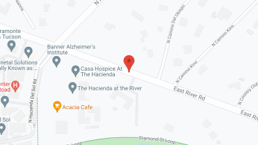 The Hacienda at the River in google map