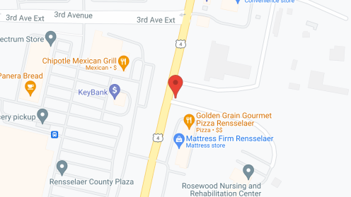 Map of the neighborhood around Rosewood Gardens