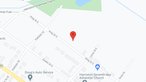 Map of the neighborhood around White House Lodge