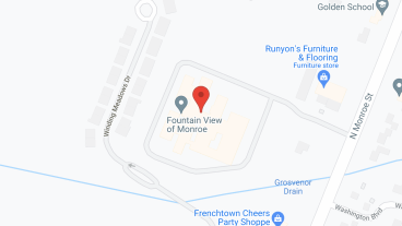 Fountian View of Monroe in google map