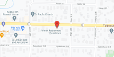 Aylmer Retirement Residence in google map