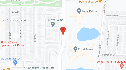 Map of the neighborhood around Cypress Palms