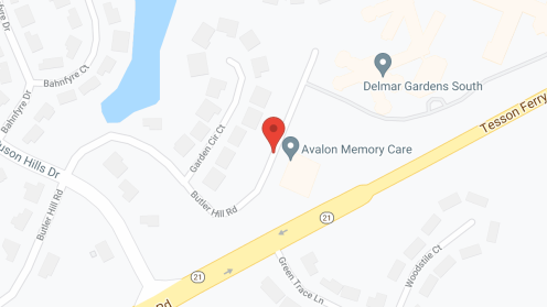 Map of the neighborhood around Avalon Memory Care - St. Louis
