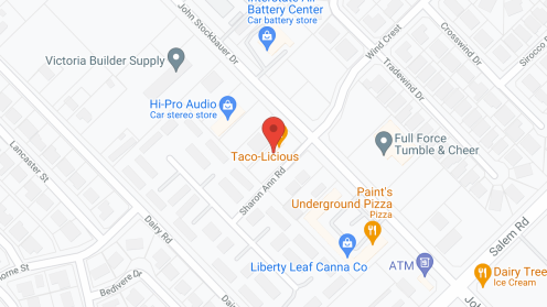 Map of the neighborhood around Salem Village Apartments
