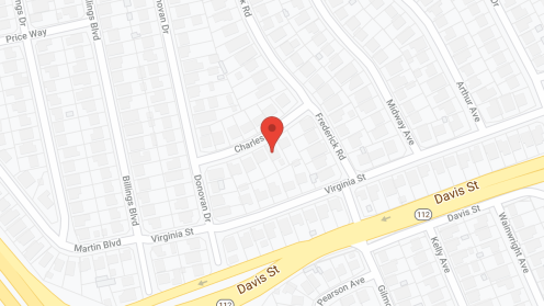 Map of the neighborhood around Andre Alexis Guest Home