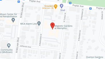 Majestic Gardens at Memphis in google map