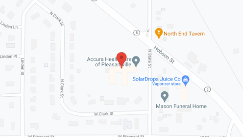 Map of the neighborhood around Pleasant Escape