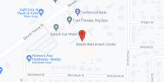 Beebe Retirement Ctr in google map