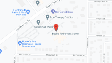 Beebe Retirement Ctr in google map