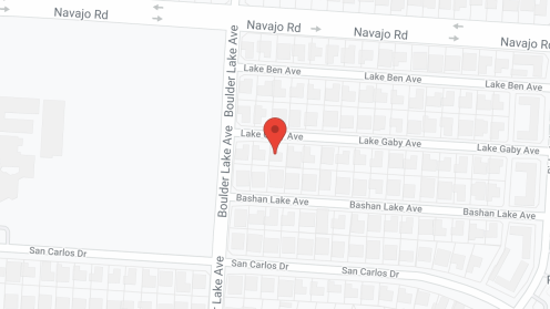 Map of the neighborhood around Miss Emma's #2