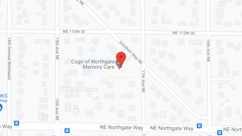 Map of the neighborhood around Cogir of Northgate MC