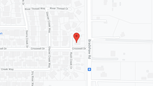 Map of the neighborhood around Sunny Days Eldercare