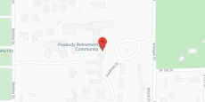 Peabody Retirement Community in google map