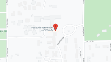 Peabody Retirement Community in google map