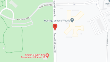 Heritage at Irene Woods in google map