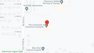 The Courtyards at Claremore Assisted Living Memory Care in google map