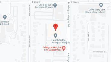 HealthBridge Arlington Heights in google map