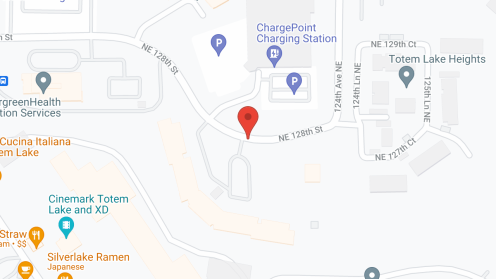 Map of the neighborhood around Jefferson House