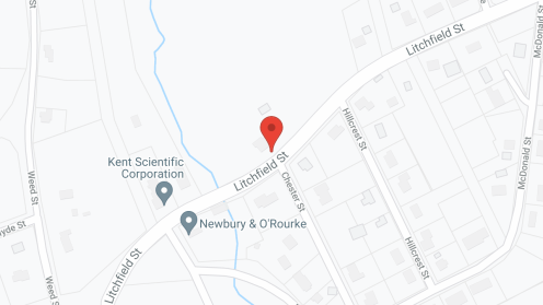 Map of the neighborhood around Keystone Place at Newbury Brook