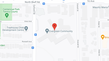 Evergreen Baptist Campus of Care in google map