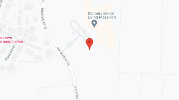 Danbury in Massillon in google map