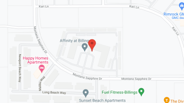 Affinity at Billings in google map