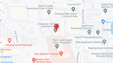 Evergreen Cottages Magnolia in google map