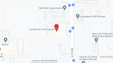 Courtyards of Orlando in google map