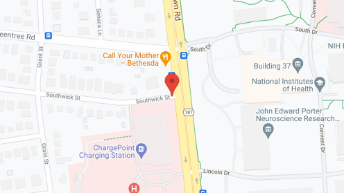 Map of the neighborhood around Auxiliary House